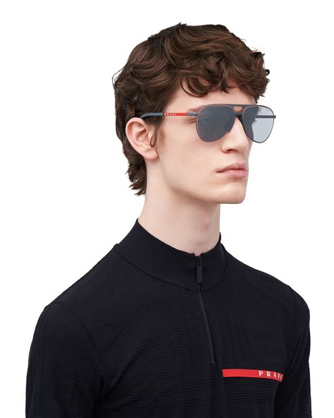 spr61u prada blue grandient|Prada Linea Rossa Eyewear Collection sunglasses.